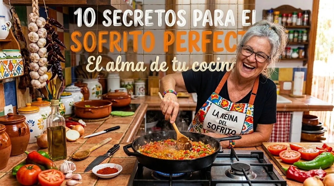 10 Secretos para el sofrito perfecto: El alma de tu cocina