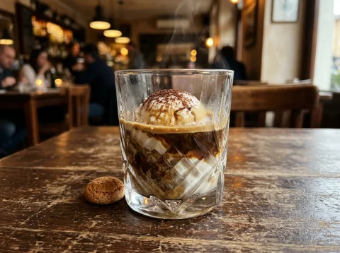 Affogato Italiano Clásico