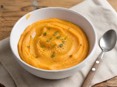 Puré Casero De Patata Y Zanahoria