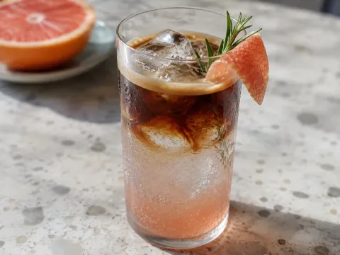 Espresso Tonic De Pomelo Y Romero