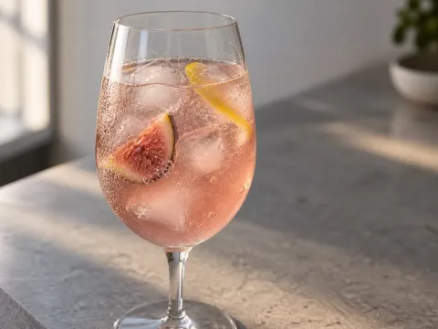 Spritz De Higo Fresco, Limón Y Cava