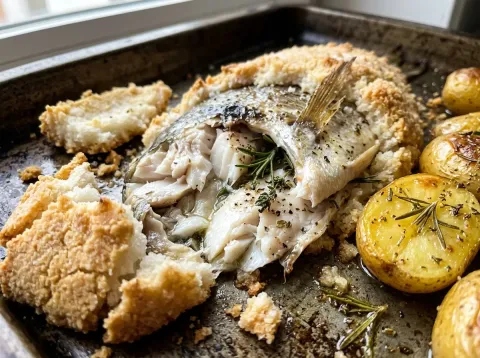 Dorada A La Sal Al Horno Jugosa Y Fácil