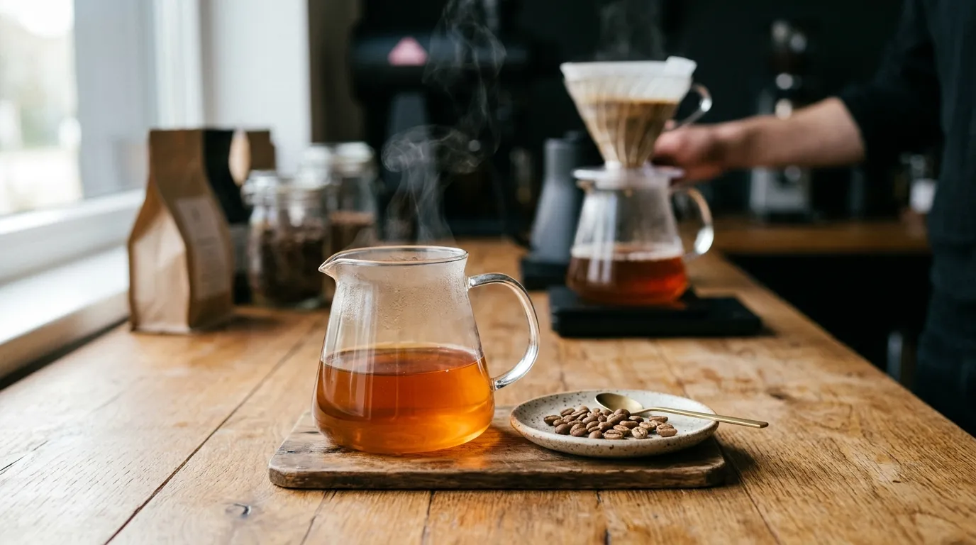 El misterio de la fermentación anaeróbica en el café de especialidad: por qué tu taza ahora sabe a melocotón y flores