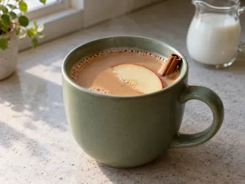 Chai Caliente De Manzana Y Especias