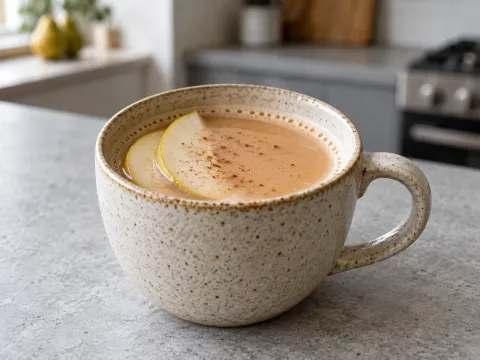 Chai Caliente De Pera Y Vainilla