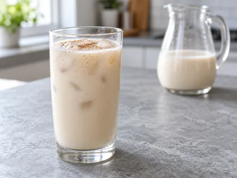 Horchata Casera De Almendra Y Canela