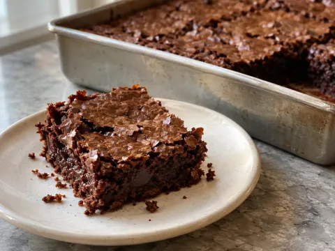 Brownie Clásico De Chocolate