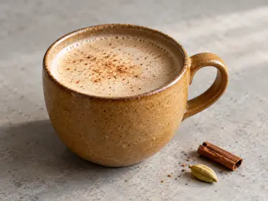 Chai Latte Casero Con Especias